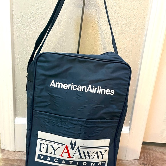VTG American Airlines Fly AAway Vacation Travel Bag - Picture 4 of 6
